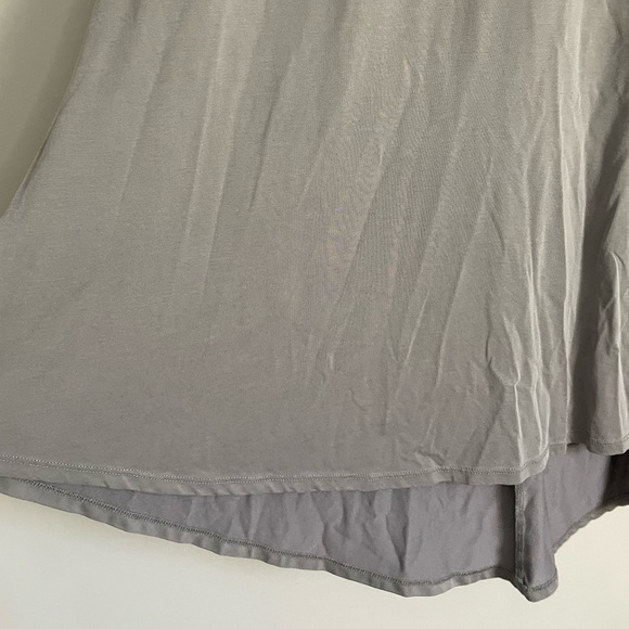 Solid Gray Lularoe Carly Dress - Picture 5 of 9